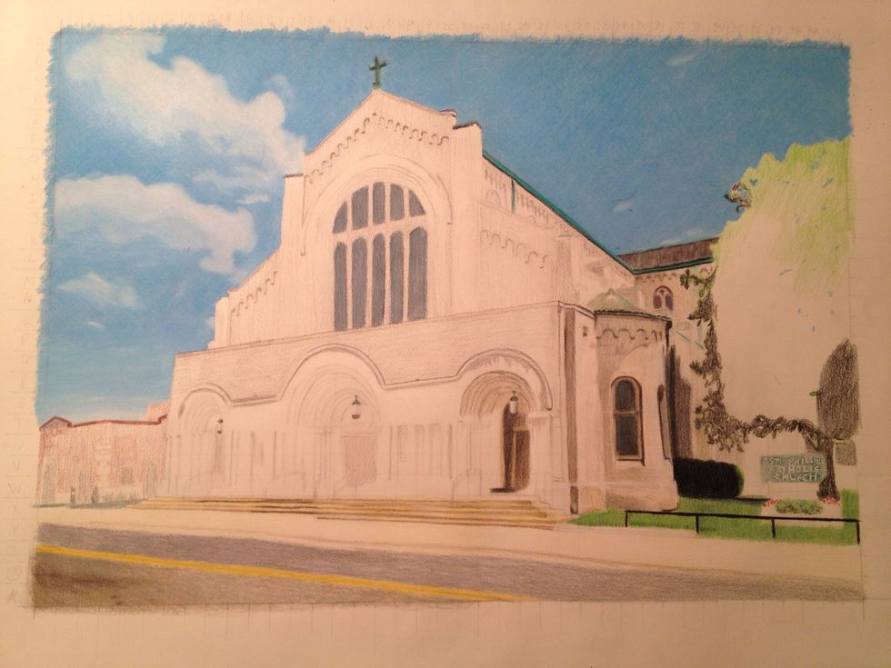 Darkening of the first door