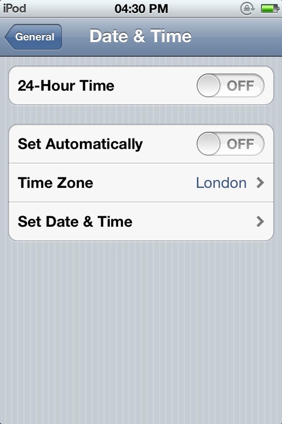 Date & Time
