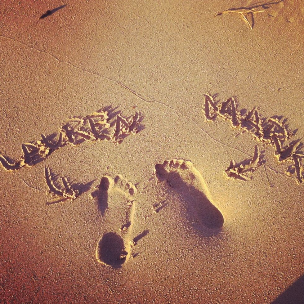 Day 3: Take you shoes off every chance you get!