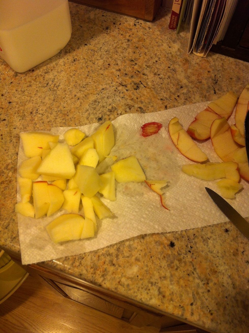 De-skin them and cut into smaller pieces