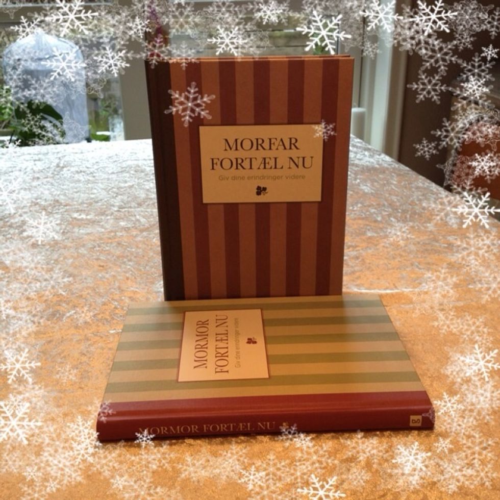 Dec 24th: Books with space for Grandparents to write/tell from their own lives. Views of historic highlights can inspire if the memory has slipped. The books will be handed to the grandsons afterwards