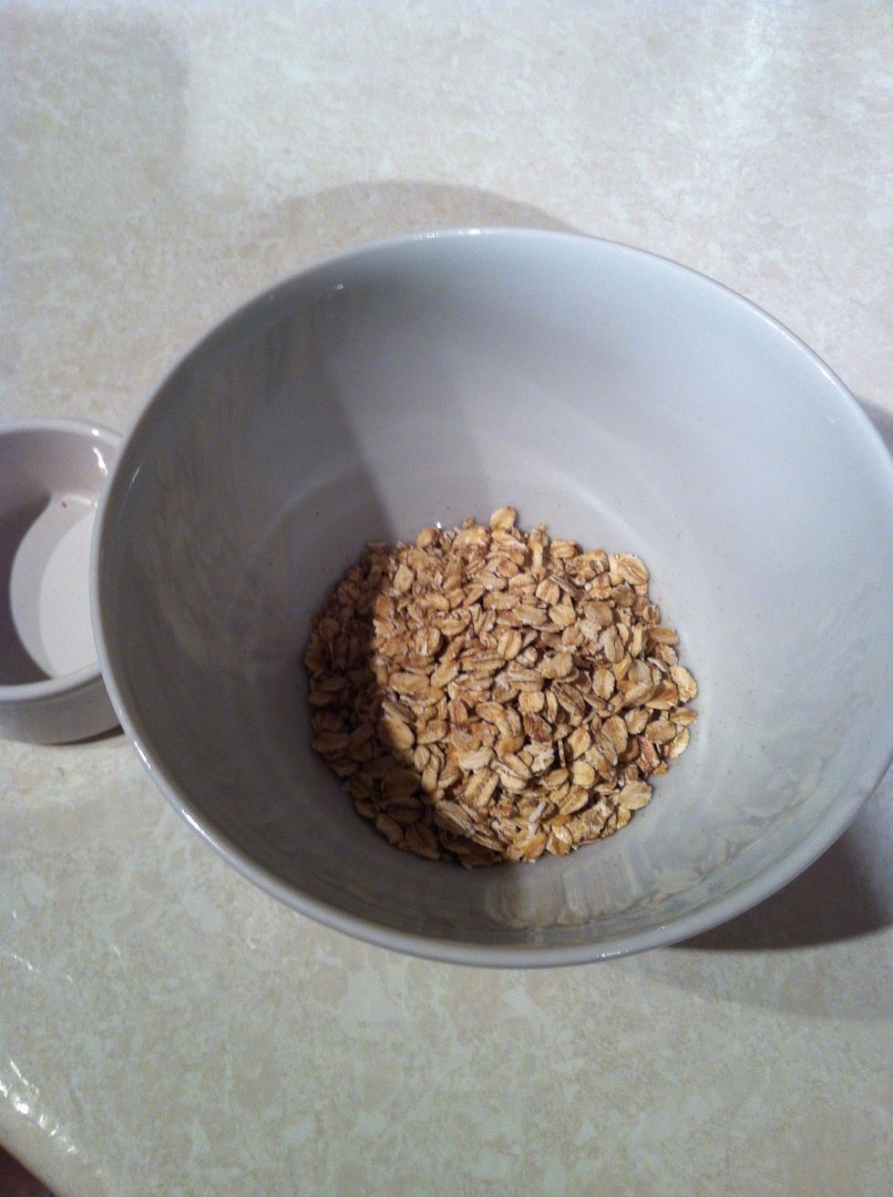 decant into a cereal bowl