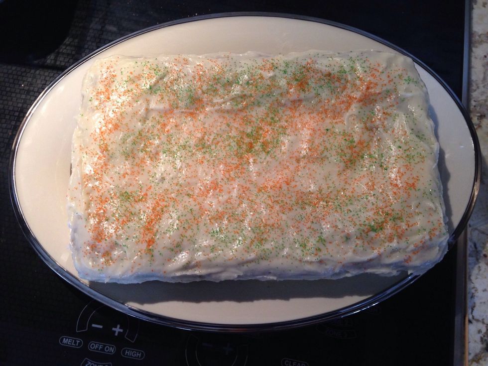 Decorate however you like and you're done! It's all about the U :)