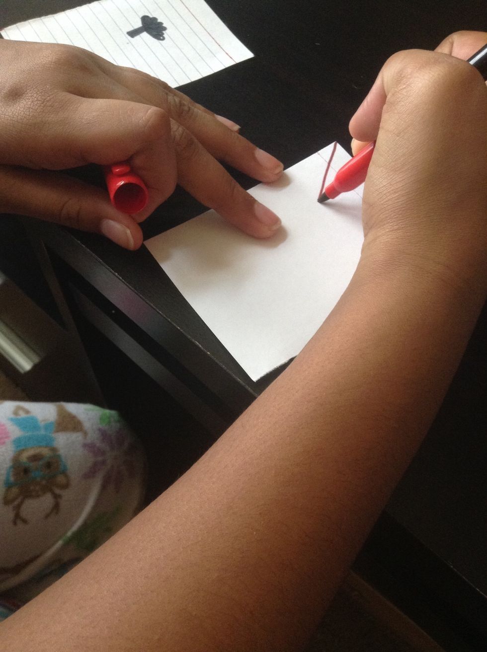 Decorate the back however you want to.