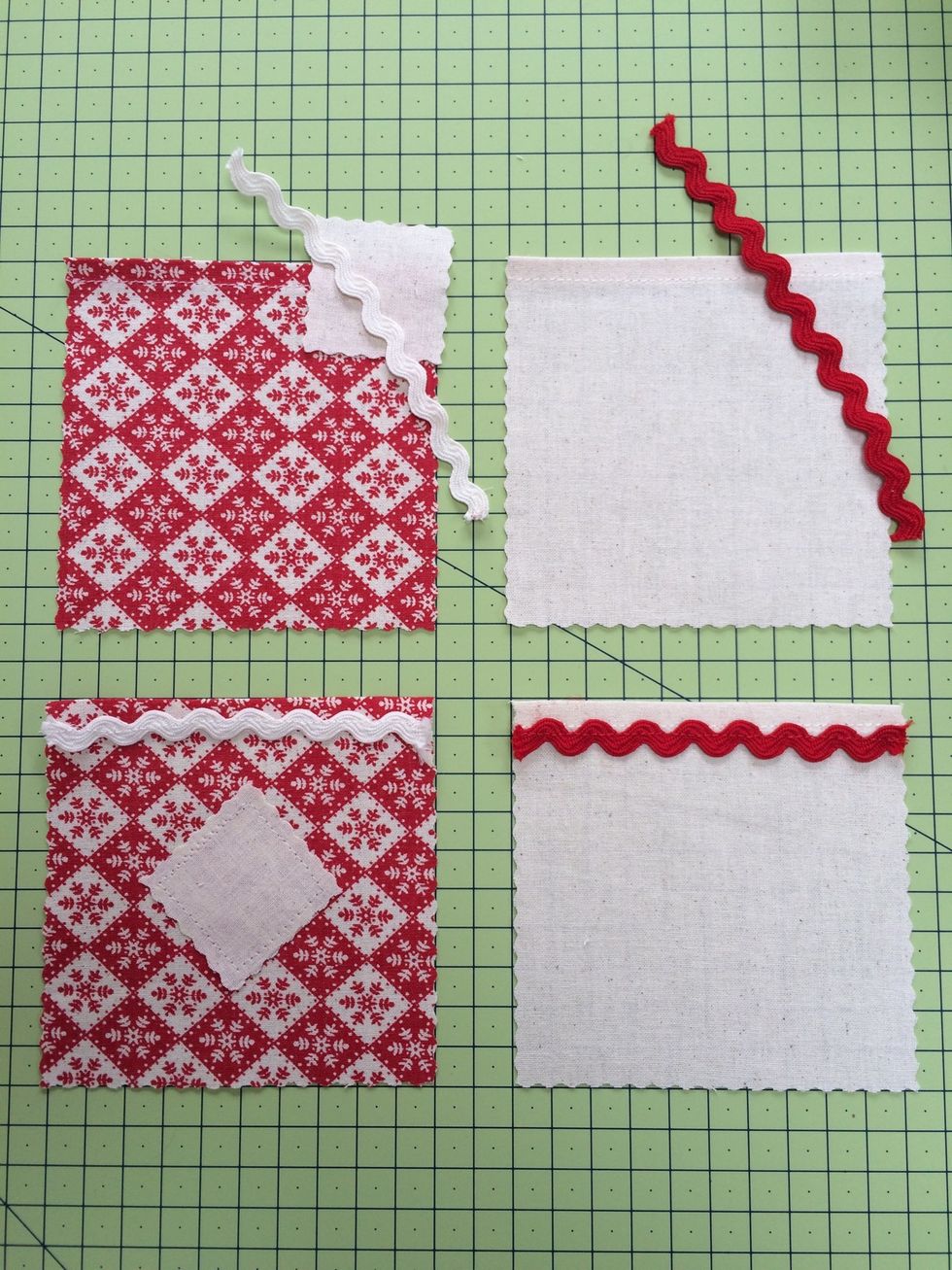 Decorate the pockets as you wish