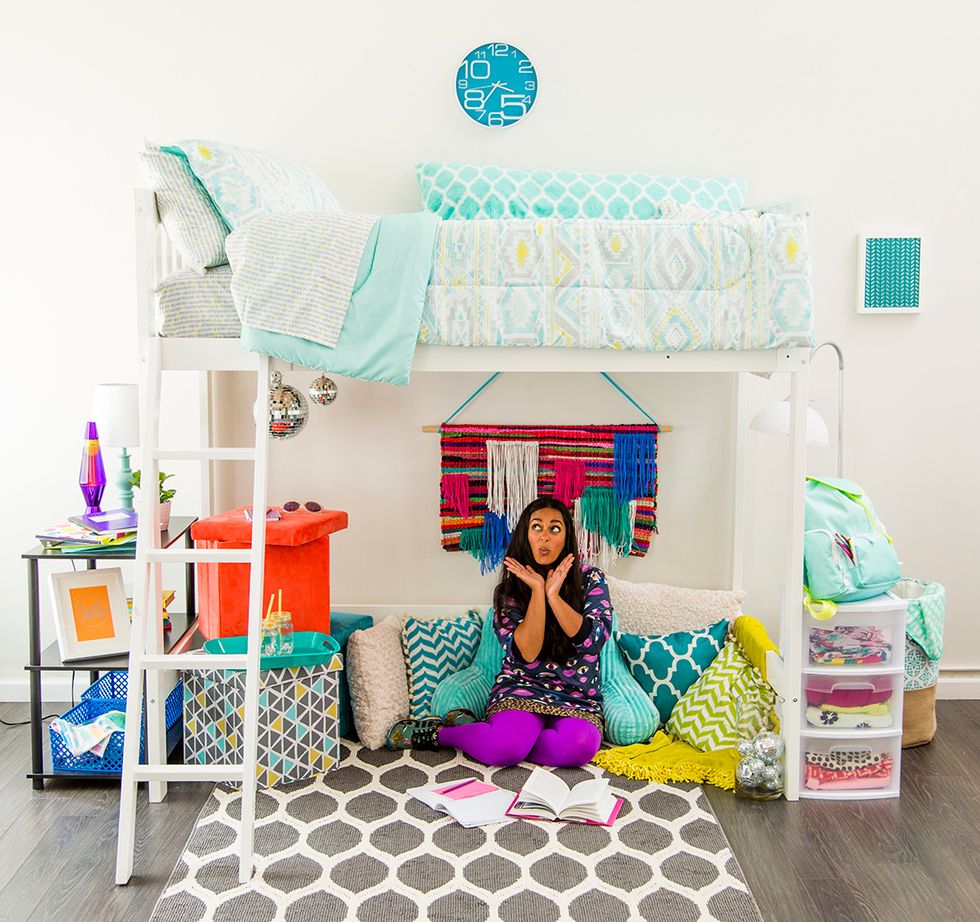 Decorating a dorm room can be a tricky and expensive business so we\u2019ve teamed up with Walmart to share tips and tricks for creating a dream dorm room that you can actually afford.