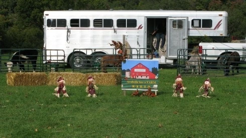 Decorations were kept simple but sweet.