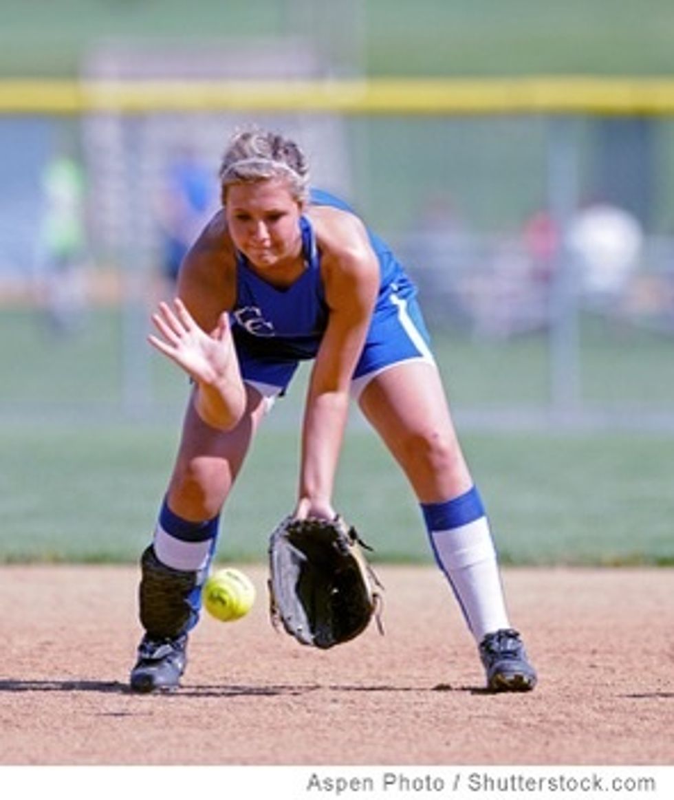 Defense has to field the ball and throw it to the closest person by the runner in order to get them out and keep them from scoring.