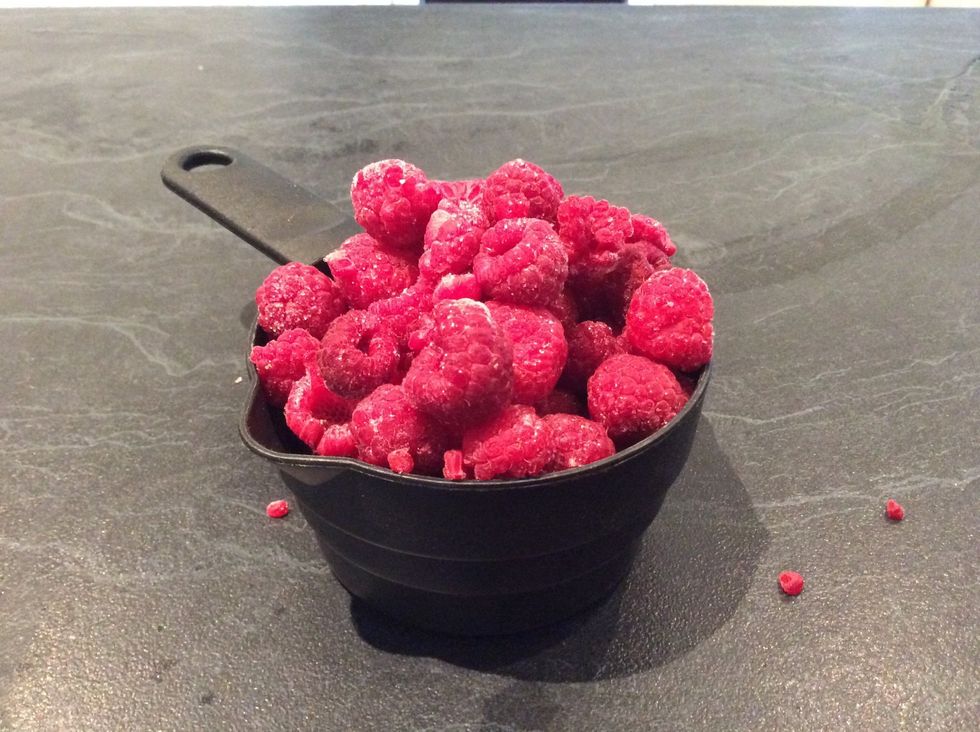 Defrost 1 Cup Of Raspberries