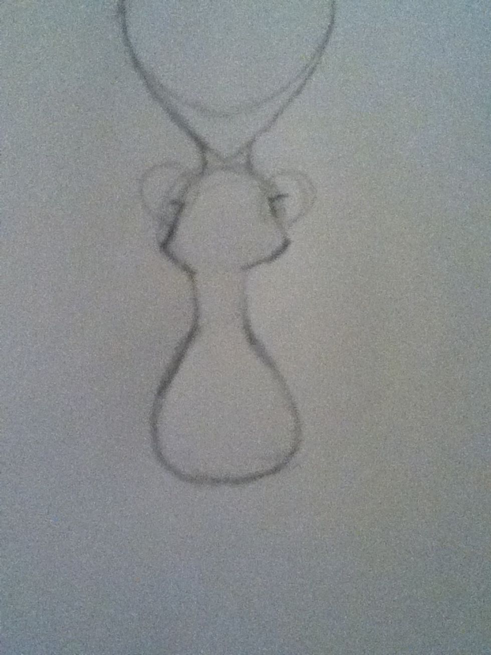 Delete the inner circles.