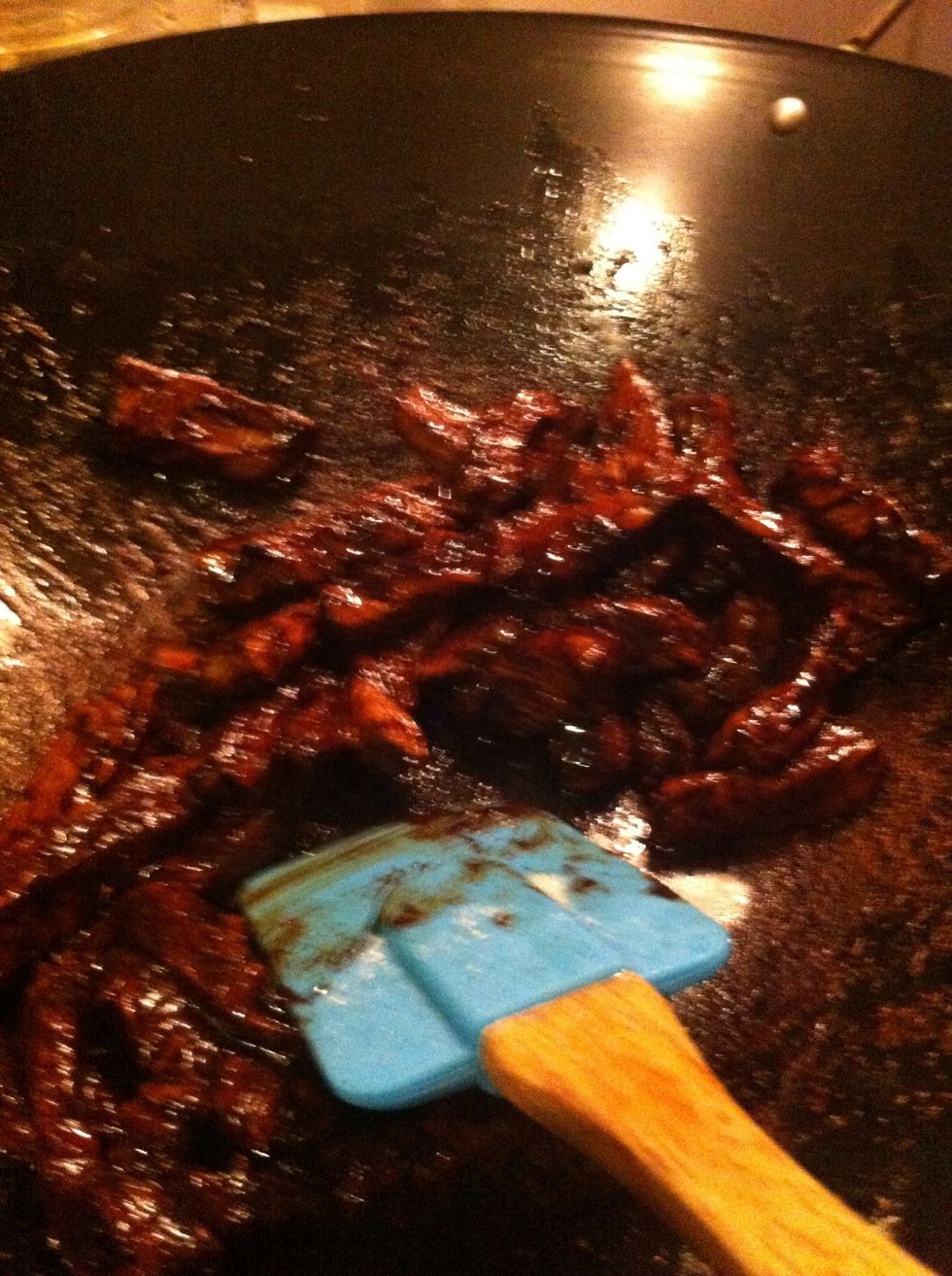 Delicious brownish stripes you will get!