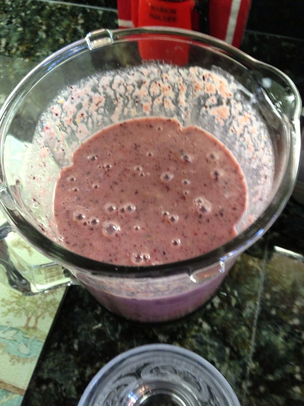 Delish! I add peanut butter to every smoothie, it adds protein and is gluten free.