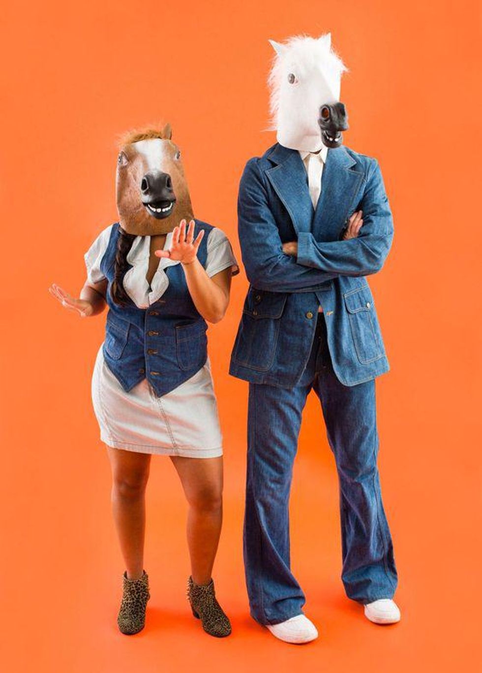 Denim-Clad Horse People