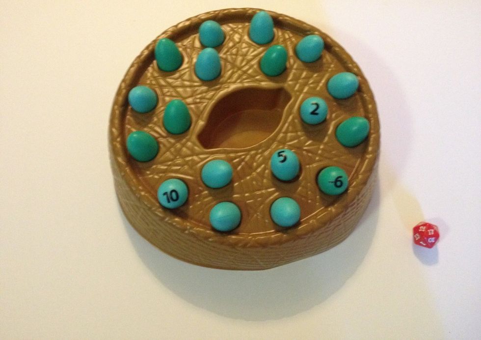 Depending on the skill level of the learners, you may want to allow for more free exploration of the game, letting the learners turn over as many eggs as they wish to reach the target number.