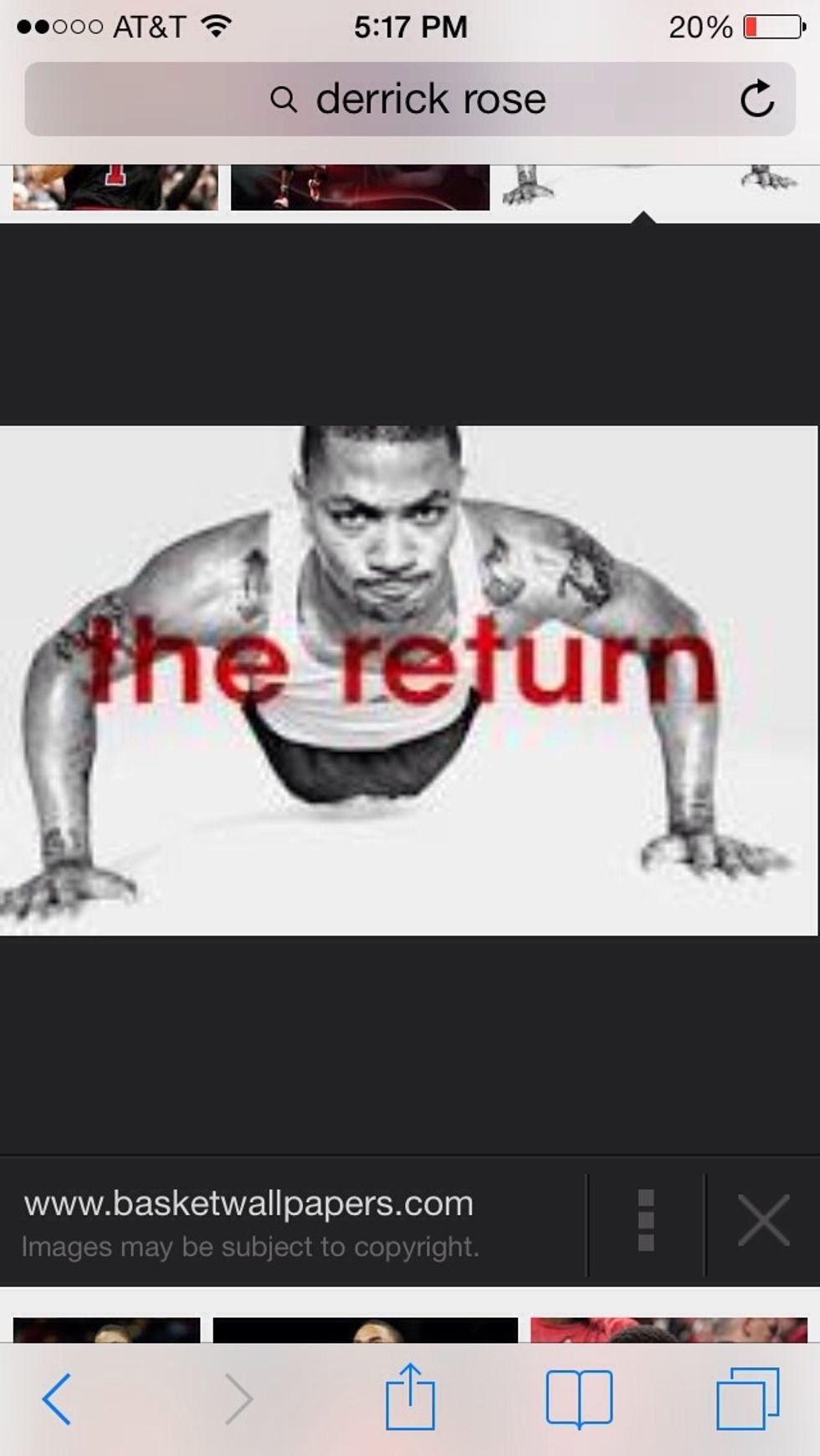 Derrick rose had to never give up and persevere throughout his whole life to succeed.