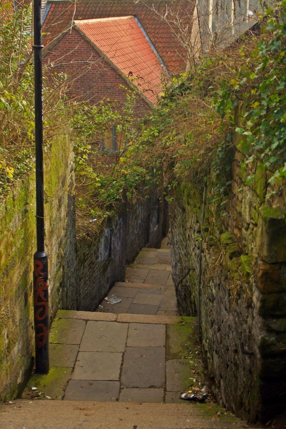 Descend the Long Stairs to the 14th Century Cooperage