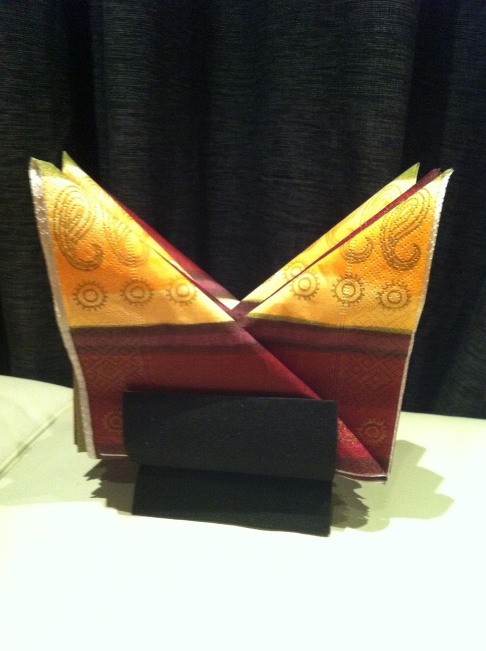 Design: black beauty. Arrangement: double sails.