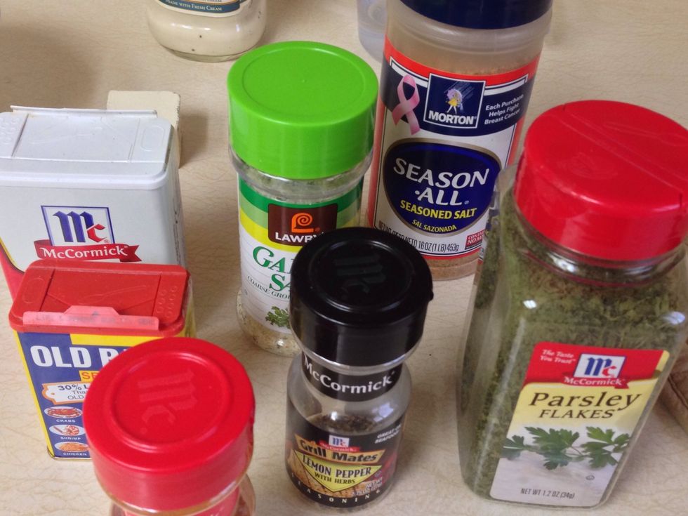 Desired seasonings