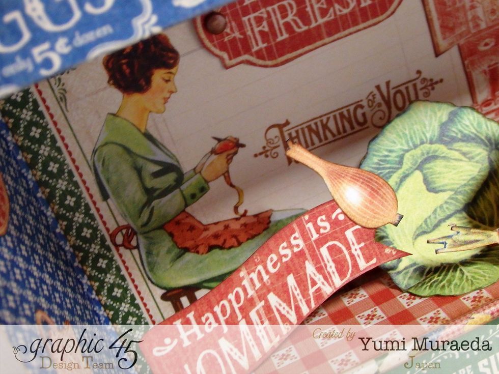 Detail of 3D card