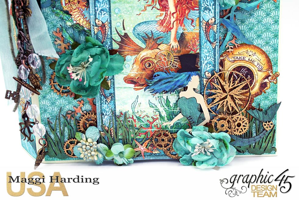 Detail of front cover.