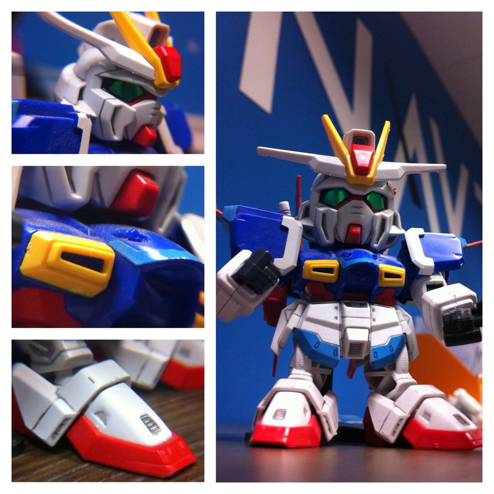 Detail of gundam