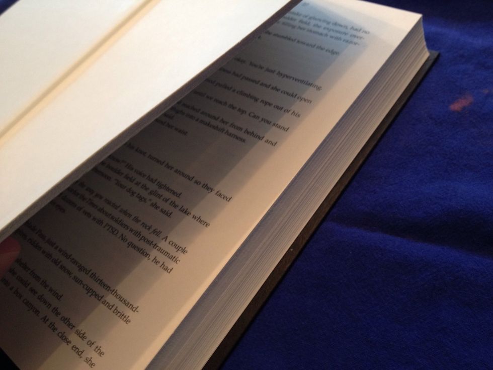Determine how many pages you want to have before the secret hole in the book. I decided to have about 25-30 pages before the secret hole.