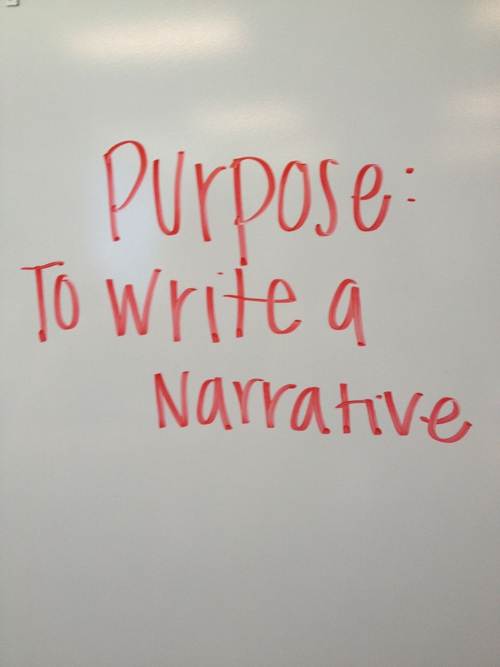 Determine the purpose.
