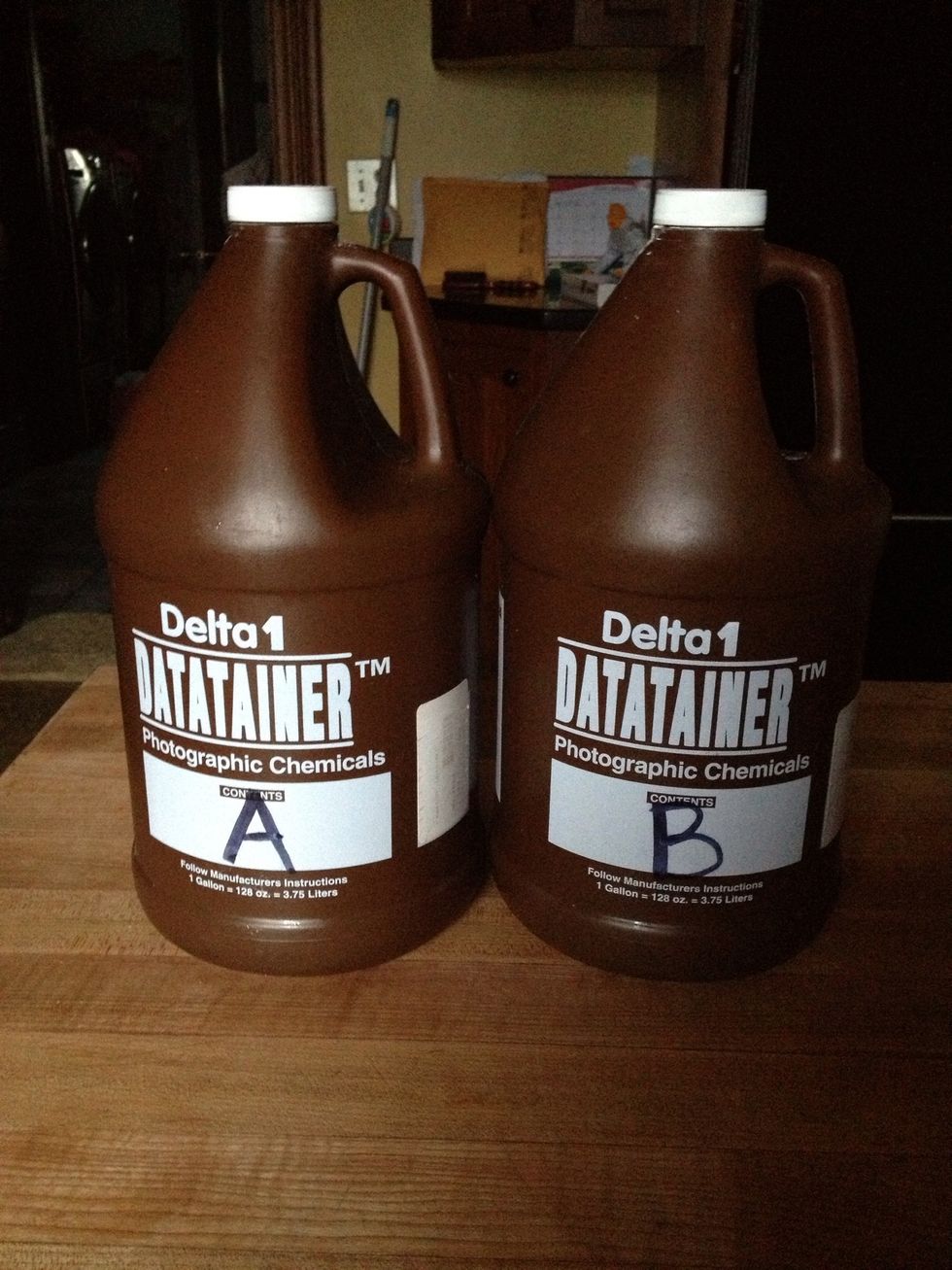 Diafine is a two step process. It is great for beginners because it is not terribly temperature sensitive and the process is the same regardless of the speed of your black and white film.