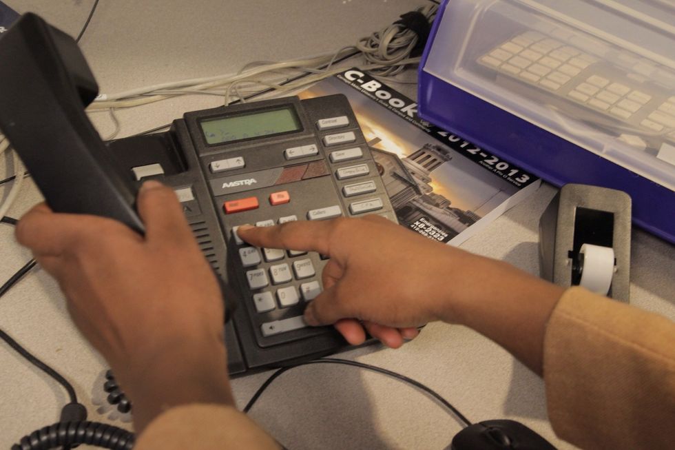 Dial 173 to forward any calls during the night to CFA's voicemail. DO NOT forward the phone if you are working in CFA.