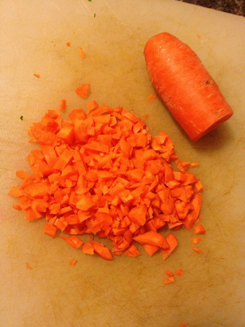 Dice carrot