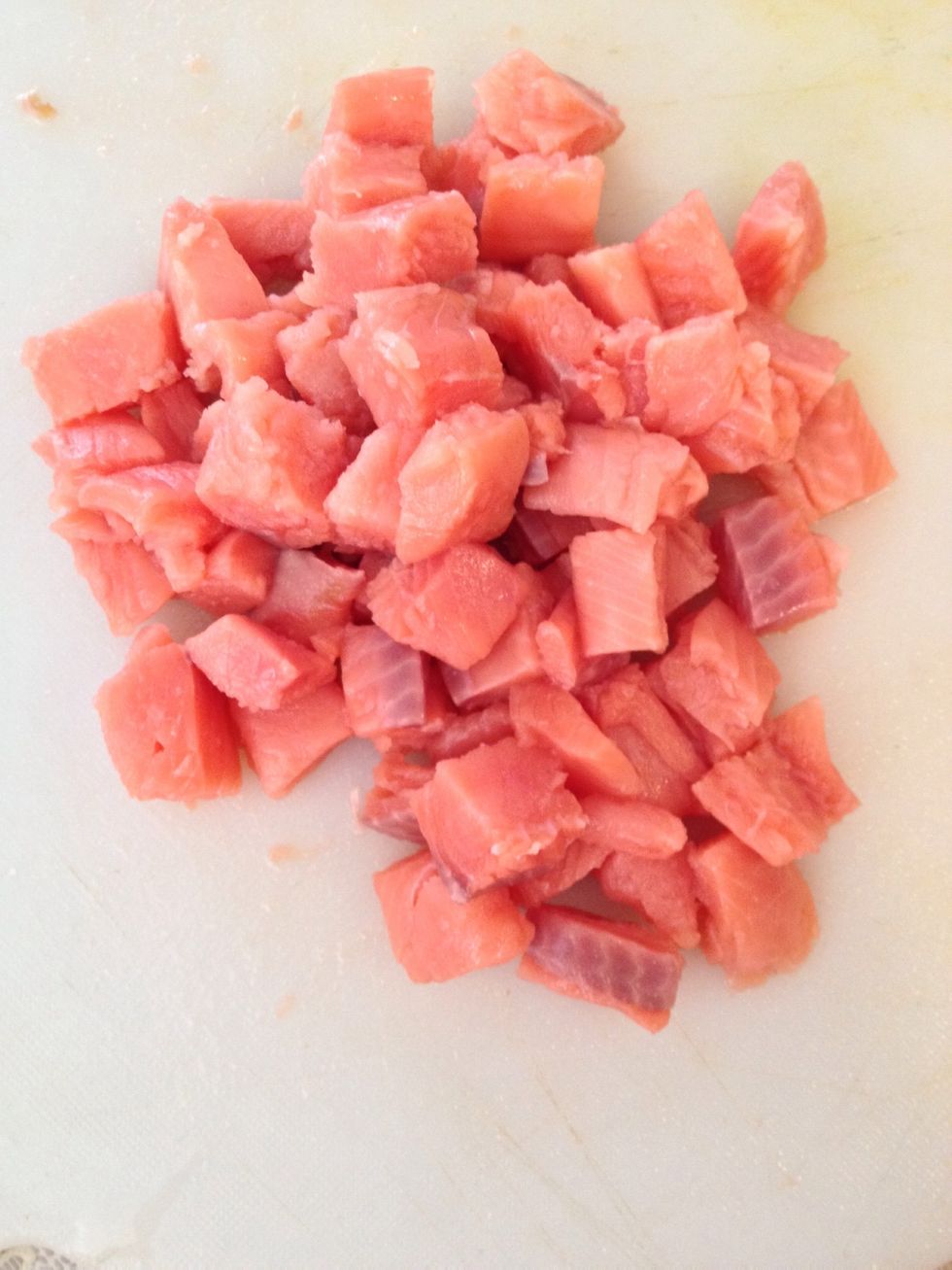 Dice just like your yams and potatoes