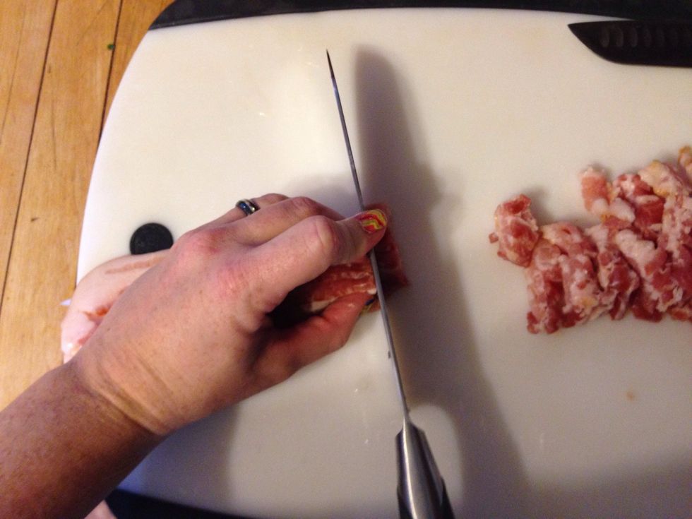 Dice up your bacon.