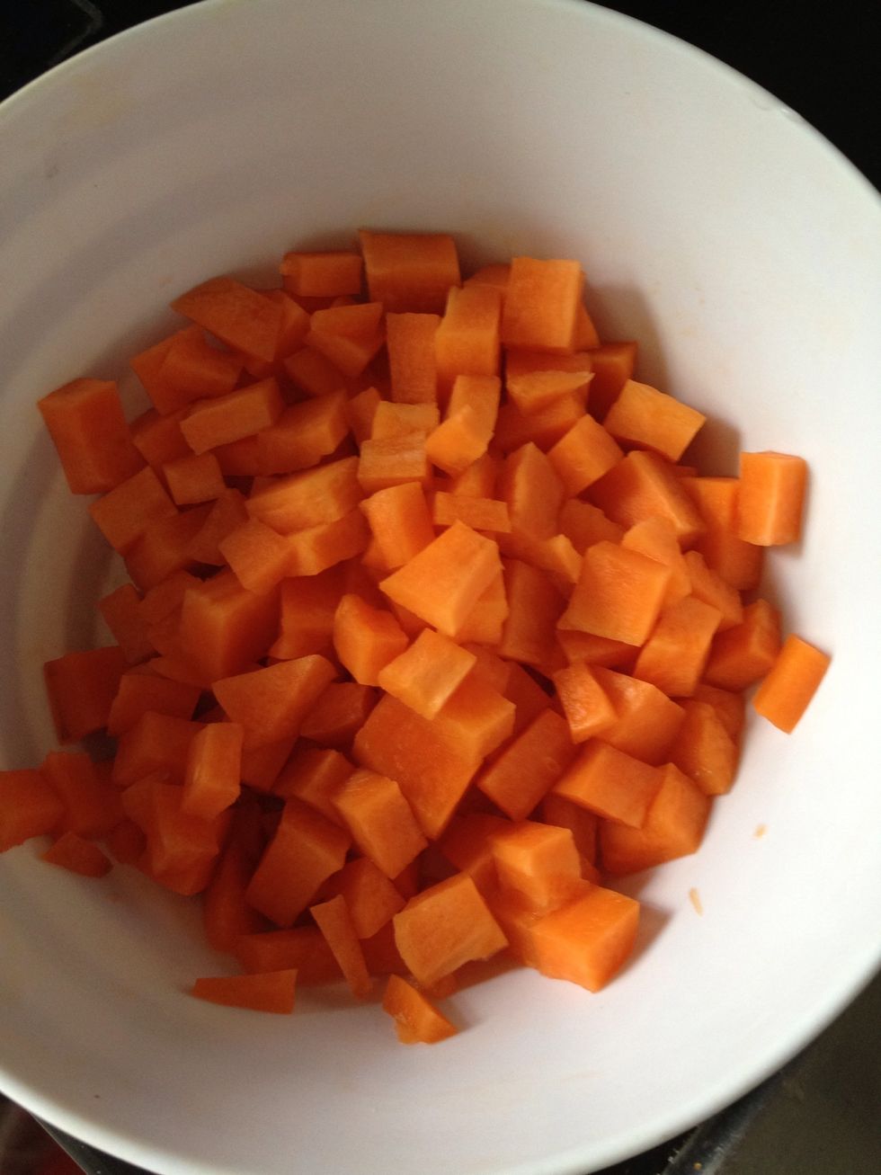 Dice your carrot