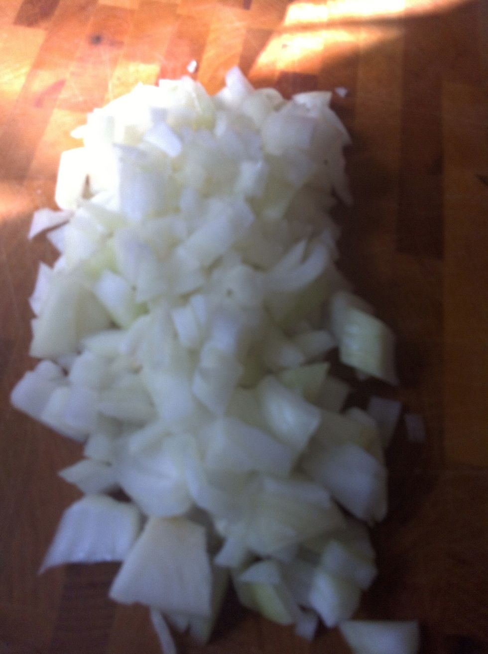 Dice your onion