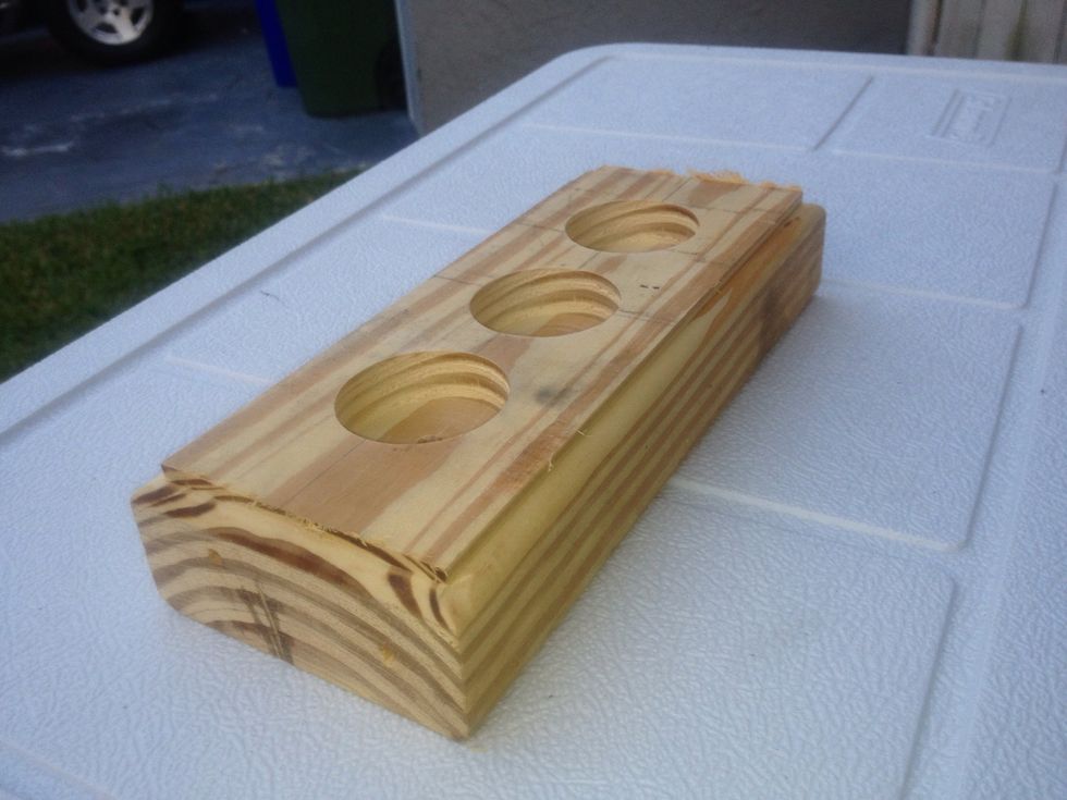 Did a little light sanding