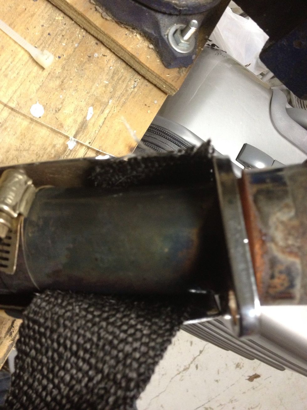 Did the same thing on this one, started it under the cover