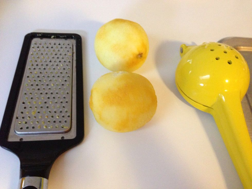 Didn't anticipate how much time it would take, I recommend doing this part first that way once your done zest ing you can whip everything else up. Just watch your fingers on the grater!!