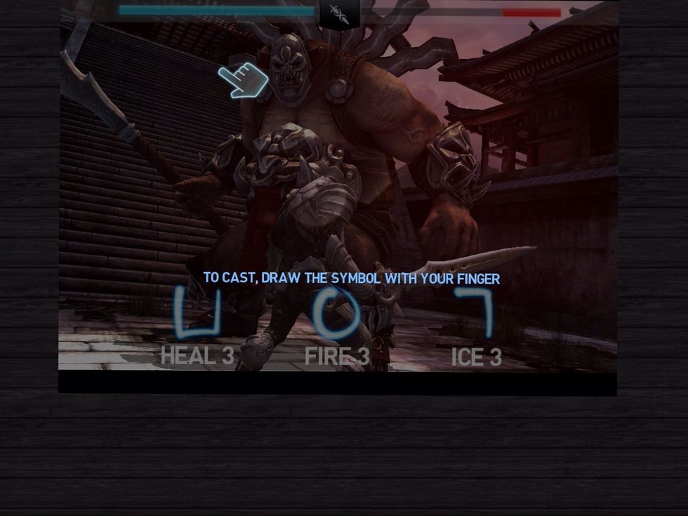 Different magic spells are unlocked with newer rings and can also be the same spell but more powerful. In this case you start off with a ring that can do three spells.