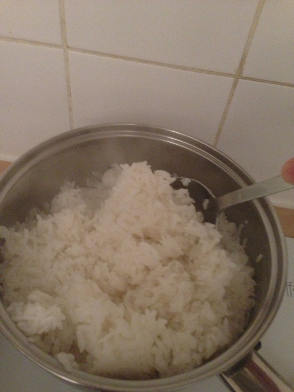 Dig in with a wet spoon - wooden one may be better - and turn them from the bottom.