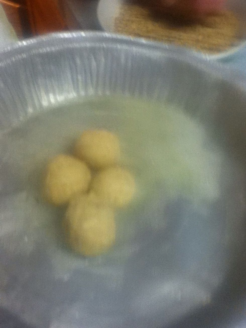 Dip in the egg white