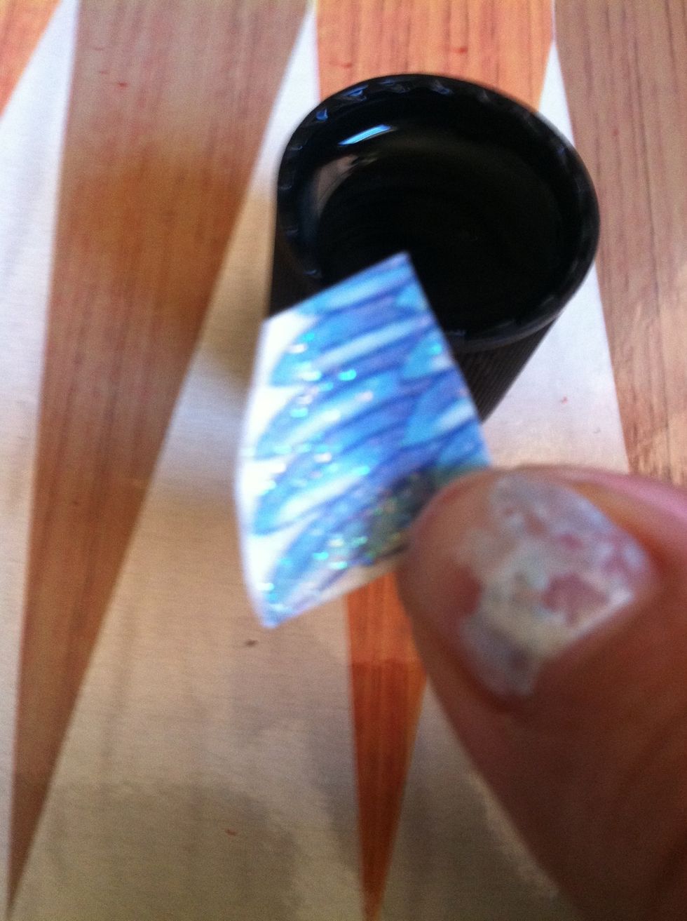 Dip your selected piece in water with plastic film attached for about 5 seconds it will bow.