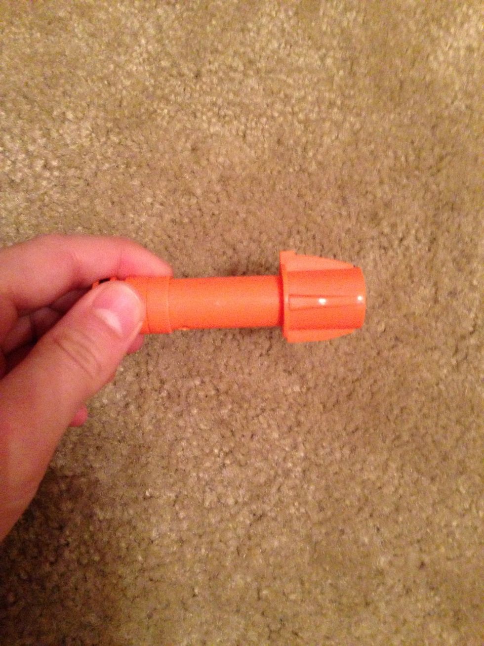 disassemble your Nerf Gun and locate this part inside the Nerf gun and set it aside.