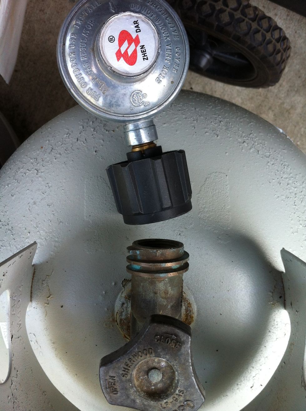 How to reset grill gas regulator B+C Guides