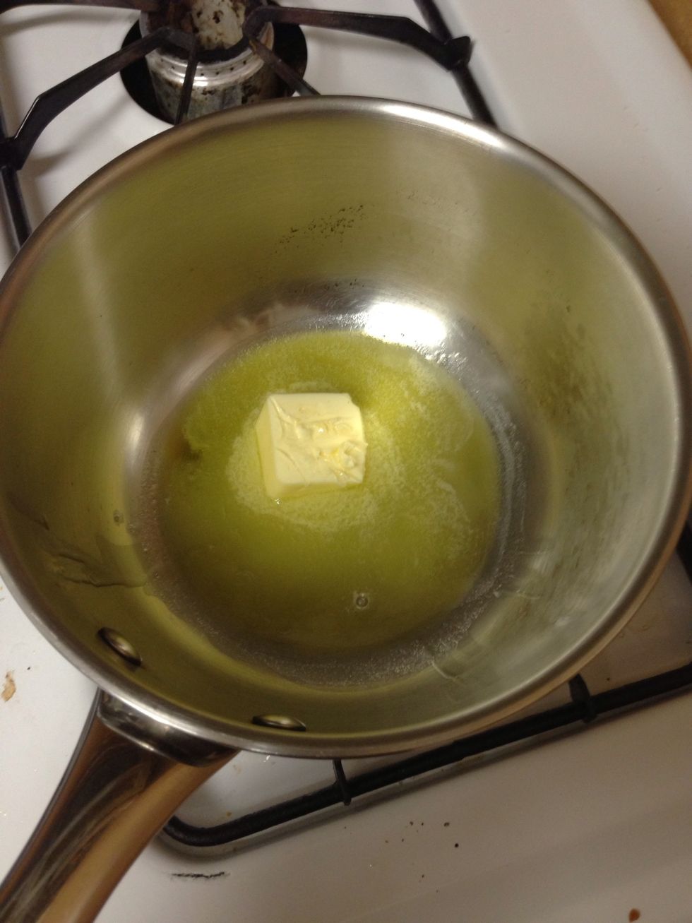 Dissolve butter