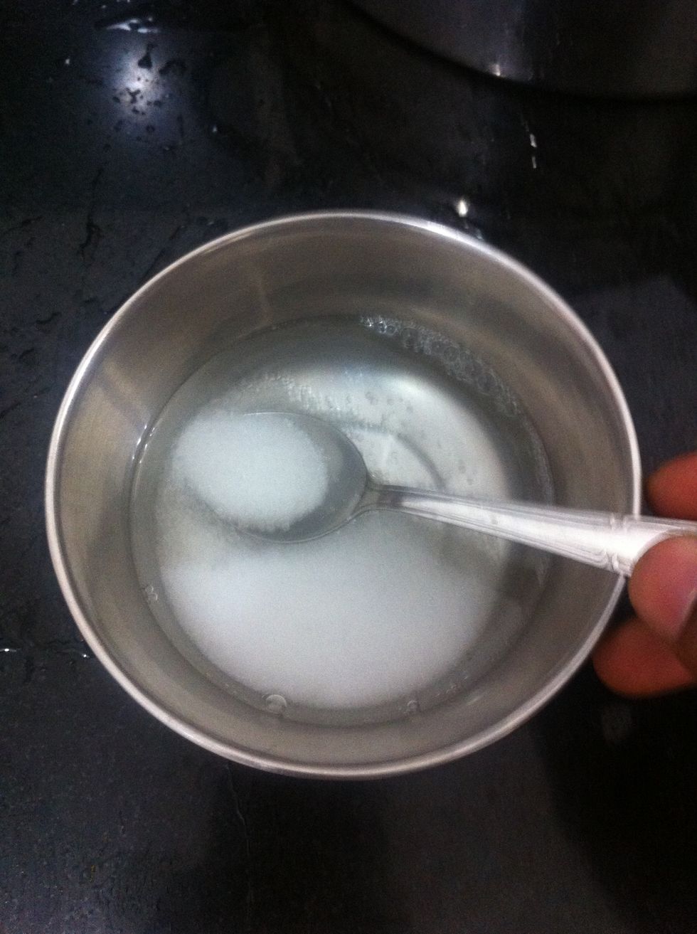 Dissolve it in water