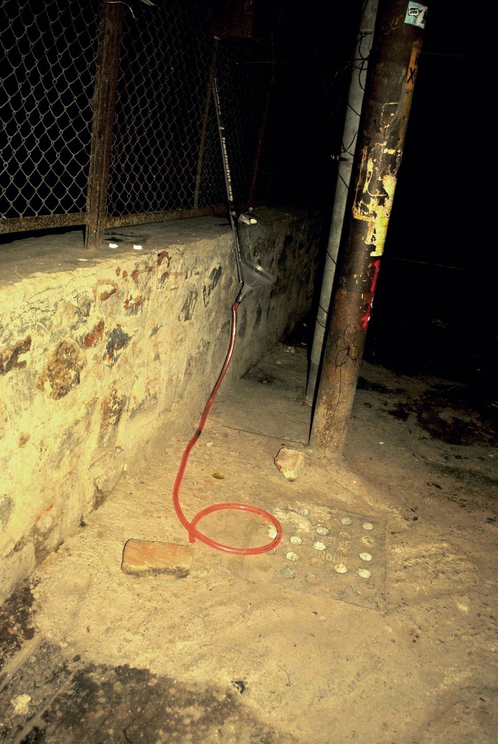 Distance from the manhole is 2 meter