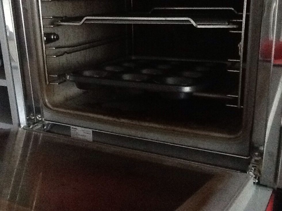 Divide the mixture evenly between the cupcake papers. Bake for 18-20 minutes until risen and firm to touch. Allow to cool for a few minutes and then transfer to a wire wrack to cool fully before icing