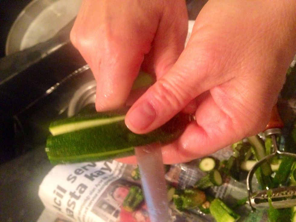 Divide them into four both to be boiled easily and for the plate design