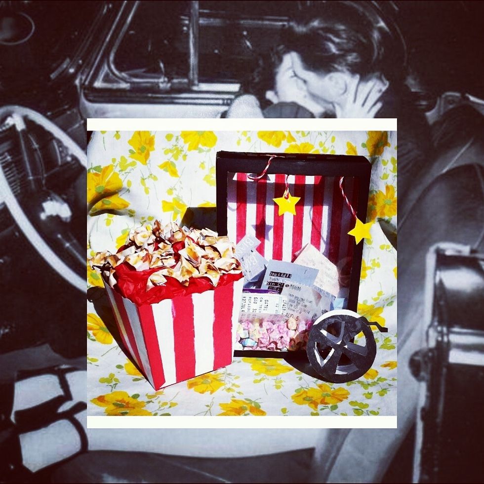 Diy popcorn box coming soon (; Hope you guys enjoyed ! I love it