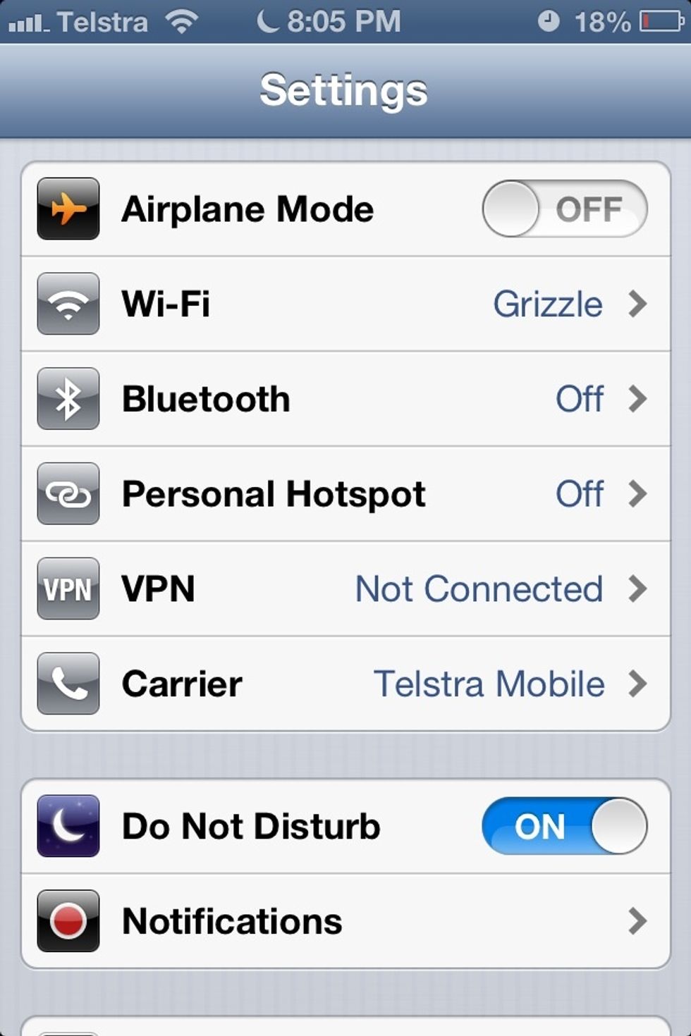 DND can be found in settings> once switched on you will need to configure via notifications>